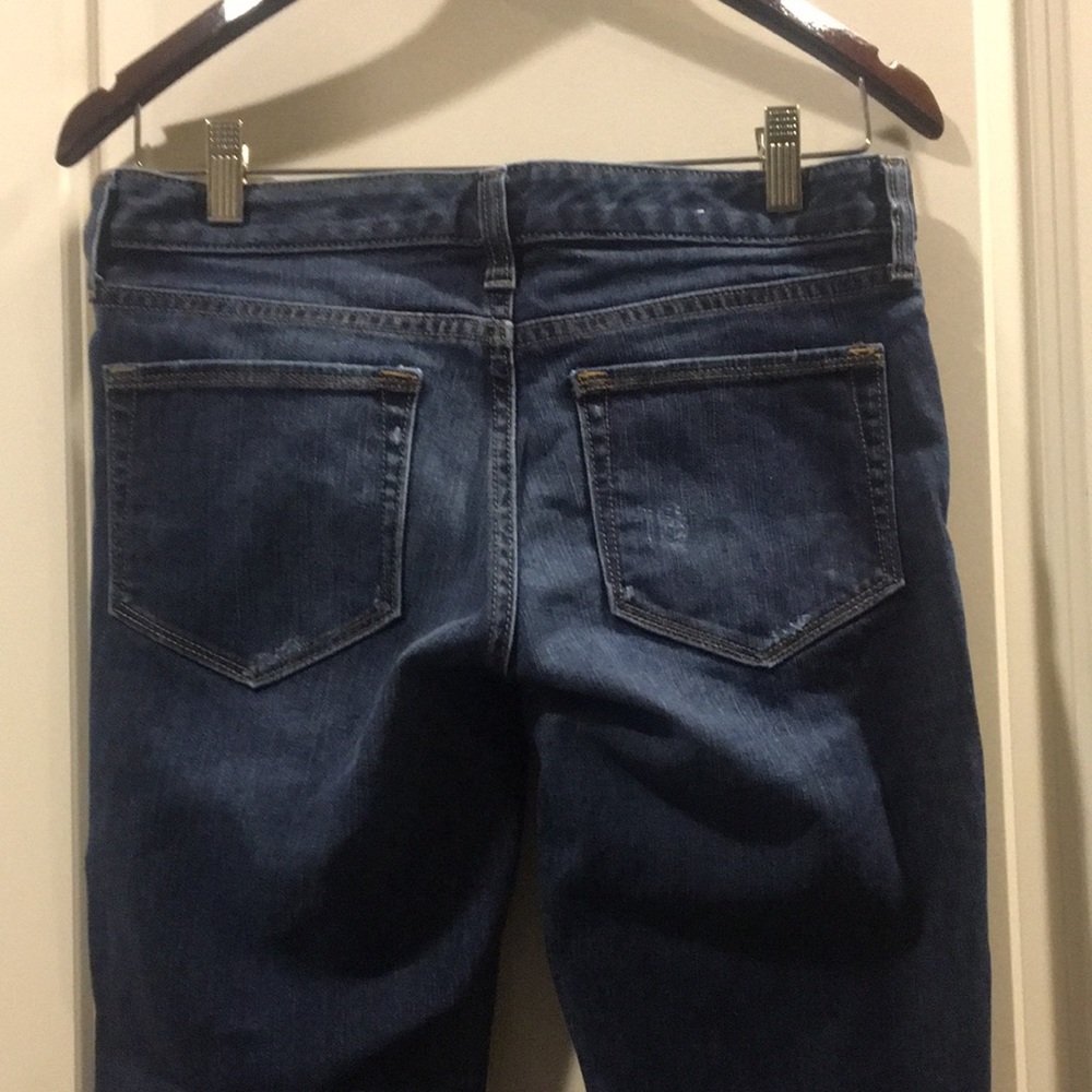 Banana Republic womens Limited Edition distressed Straight Leg Jeans size 4S
